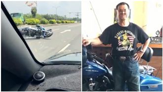 遭「死亡之速」追撞！重機騎士噴飛亡
