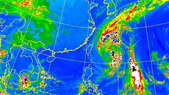 慎防陸上強風！康芮今晚至明晨最近台