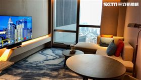 宏國集團副董林鴻道、新板希爾頓飯店。（圖／記者蔡佩蓉攝影）