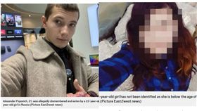 恐怖情侶分屍還食人　警逮捕發現「女友」才12歲
圖／翻攝自Metro
https://metro.co.uk/2018/10/04/paedophile-and-his-12-year-old-rape-victim-cooked-and-ate-brains-of-man-21-together-8004923/