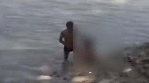 女在「聖河」沐浴　遭2男性侵、拍片