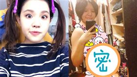  Hold住姐,謝依霖,懷孕,妊娠紋/翻攝自謝依霖微博