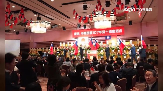 駐日國慶酒會　安倍母連2年到場祝賀