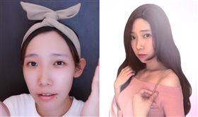 安啾「真實素顏」首度曝光！　神模仿《女神降臨》女主角（圖／翻攝自安啾咪YouTube）安啾,仿妝,YouTuber