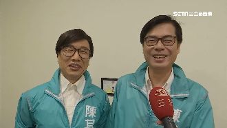 我才是本尊！陳其邁和「分身」相見歡