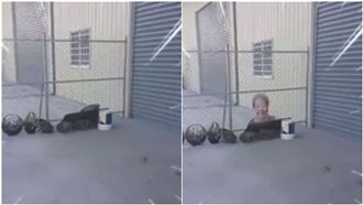 一陣風吹來…阿嬤突「顯靈」嚇壞網友