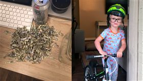 碎紙機,私房錢,信封袋,美國,推特,好奇,現鈔,鈔票, 圖／翻攝自推特　https://goo.gl/YmEXnK