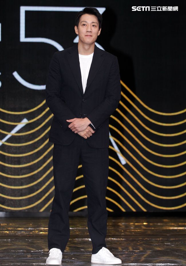 韓星金來沅來台擔任金鐘53頒獎人。（記者邱榮吉/攝影）