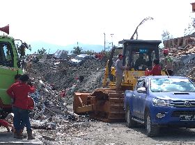 印尼強震重災區貝托波 面目全非