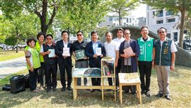 中市20處公園蒲公英書席啟用 林市長：讓書席結合花香 在台中遍地開花