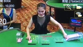 真人美女荷官誘客！賭博網月吸金上億