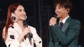 楊丞琳的演唱會《青春住了誰》高雄場6日開唱，她找來初戀情人「小鬼」黃鴻升助陣。(翻攝臉書)