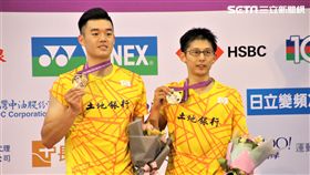 「雙麟配」陳宏麟／王齊麟,台北羽球公開賽（圖／記者劉家維攝影）