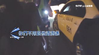 男喝醉睡後座　民眾槓警：為何不酒測