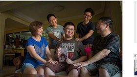 黃欽韋,選擇性緘默症,說話（圖／翻攝自《海峽時報》）