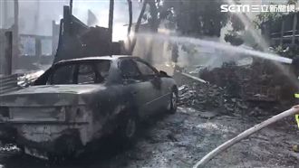 彰化社頭傳火警　狂燒1小時一片灰黑