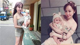 T妹怒譙正義魔人不懂育兒自以為的批評。（組合圖／翻攝自Tiffany Chen T妹 粉絲團）