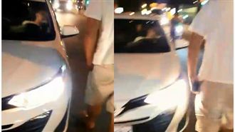 UBER司機被恐嚇　當街遭運將嗆聲