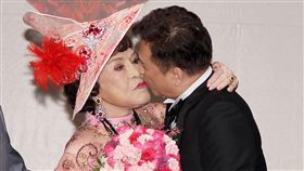 李朝永、周遊紅寶石婚禮場面之盛大被譽為是世紀婚宴。（記者邱榮吉/攝影）