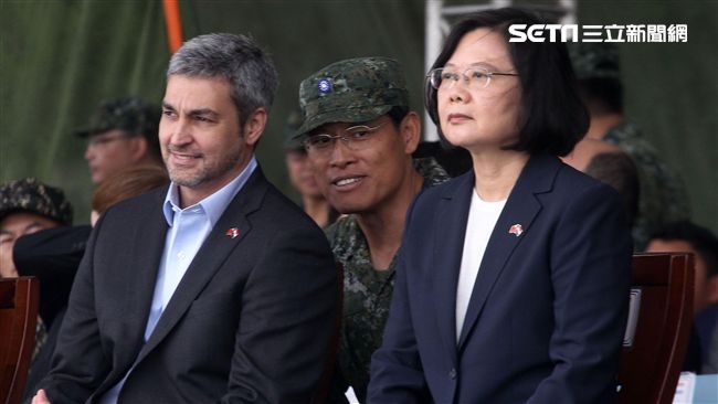 地空聯合操演　蔡英文親校阿布鐸觀禮