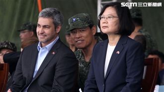 地空聯合操演　蔡英文親校阿布鐸觀禮