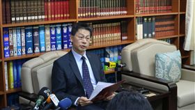 ▲外交部發言人李憲章證實巴拉圭移民局局長Julian A.Vega請辭獲准。(圖/記者林仕祥攝)