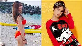 大元性感身材又「大」又「圓」粉絲有目共睹。（組合圖／翻攝自大元粉絲團／Rockcoco提供）