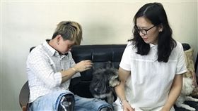 變形人生／燒傷毀容只剩左手，鋼鐵女孩「願我成為別人祝福」，莊雅菁（記者郭奕均攝影）