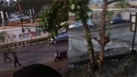 印尼,蘇拉威,海嘯（圖／翻攝自sigitlembah0888 Instagram）