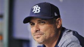 ▲坦帕灣光芒總教練Kevin Cash年僅40歲是大聯盟最年輕教頭。（資料照／美聯社／達志影像）