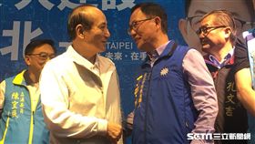 國民黨台北市長參選人丁守中成立競選總部，丁守中競選總部提供。