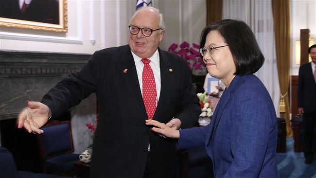 蔡英文接見佛訥：台美是最堅實盟友！