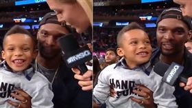 未來當球員嗎？波許兒萌回：啥是球員
Chris Bosh,復出,血栓,紐約尼克
翻攝自臉書專頁《Bleacher Report》