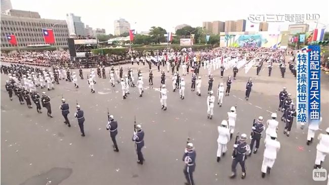 國慶樂儀隊搭五月天神曲　陸網友跪了