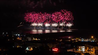 直播／花蓮國慶煙火3萬發綻放36分