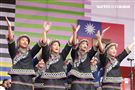 中華民國中樞暨各界慶祝107年國慶大會，民和國中濁岸合唱團表演國慶禮讚。（記者邱榮吉/攝影）