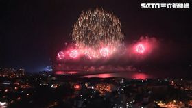 多圖／中華民國生日快樂　24吋大型焰火閃耀太平洋
雙十國慶日
