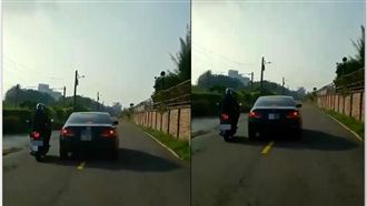 想超車卻碰上路霸？汽車急剎、狂擋路
