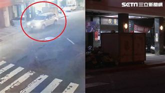 男全身血躺醫院外　遭丟包畫面曝光！