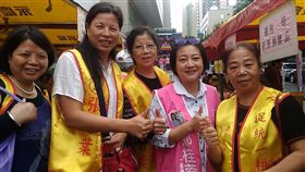 愛國同心會秘書長張秀葉。翻攝臉書