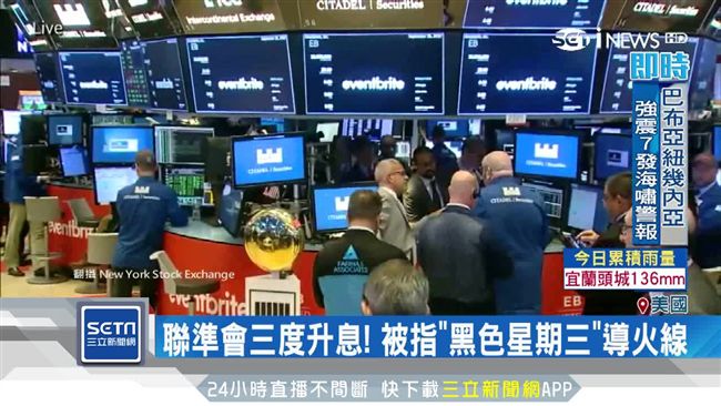 美股近8個月最慘！亞股遭連累慘兮兮
