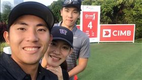 潘政琮（左）與哥哥潘福強（右）聯手出征。（圖／翻攝自潘政琮臉書）