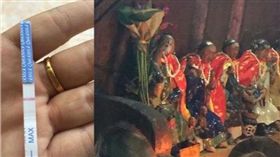 求子奇談！拜超靈廟後驚見「小鬼」…妻「中獎」懷雙胞胎（圖／翻攝爆料公社
