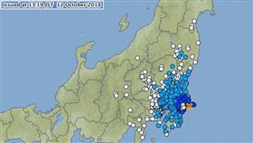 日本千葉縣發生規模5.3地震（圖／翻攝自推特）