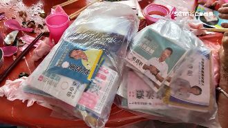 喜宴桌擺滿文宣　賓客當菜尾「打包」