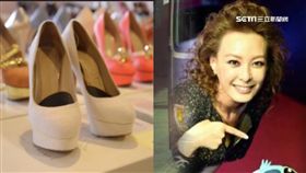 超跑女神QQ了！LV等名牌鞋賤賣　1000元起跳快來搶 合成圖翻攝自畫面、資料照