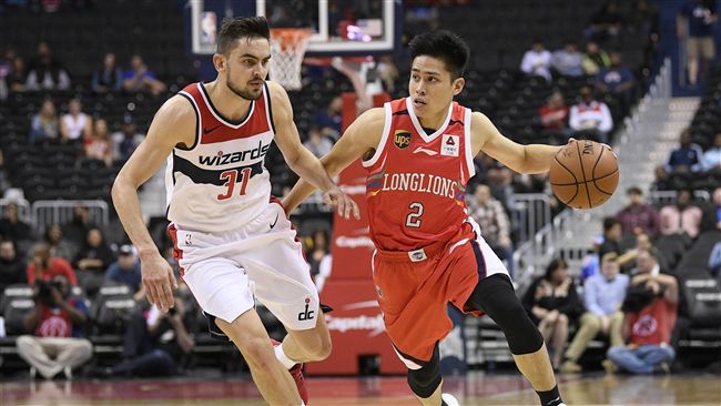 出戰NBA巫師　陳盈駿三分彈無虛發