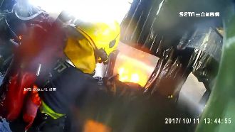 化學工廠遇爆炸　消防第一視角曝光