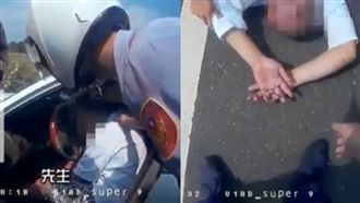 暖！警CPR救回昏迷男「幫擋太陽」