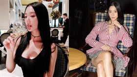 洋派作風的克拉拉從不吝於在IG分享自己的辣照。（組合圖／翻攝自克拉拉IG）